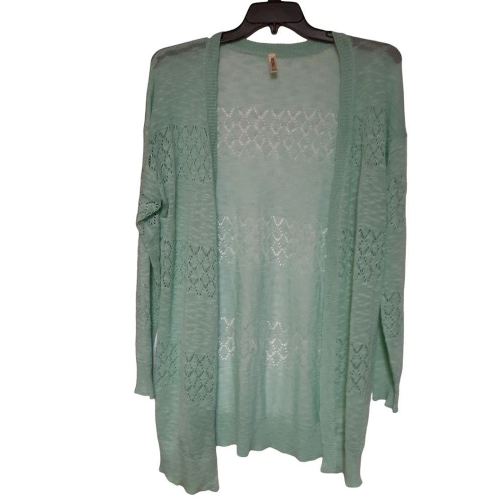 Grecerelle Open Front Long Cardigan Size Extra Large